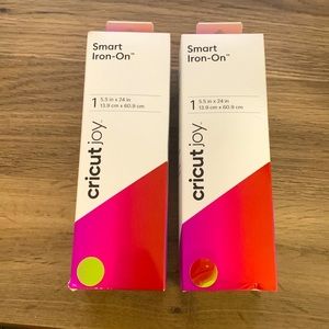 2‎ NWT Cricut Joy Smart Iron On- Dahila